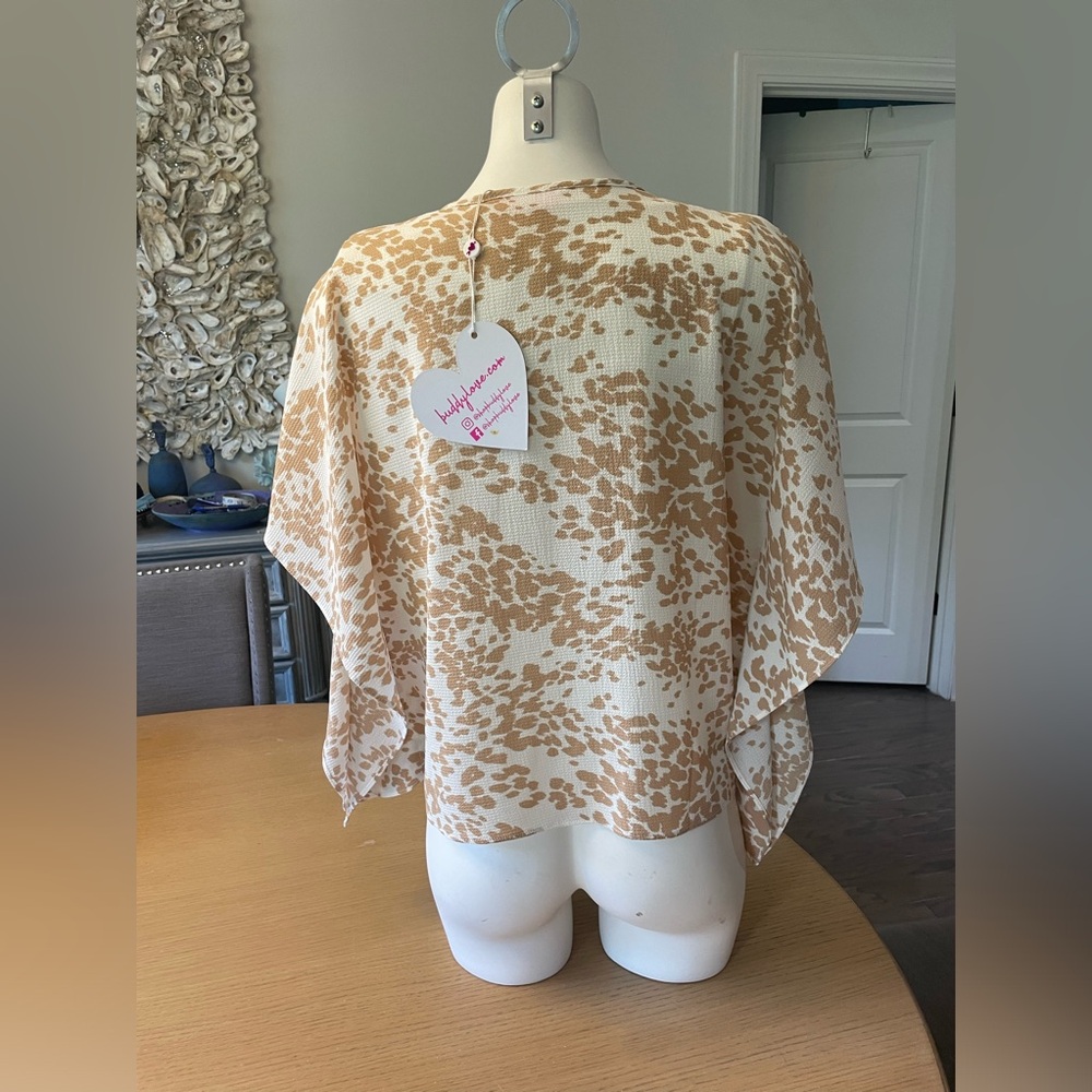 BUDDY LOVE DAVE KIMONO COWHIDE TOP SIZE XS - Picture 7 of 14
